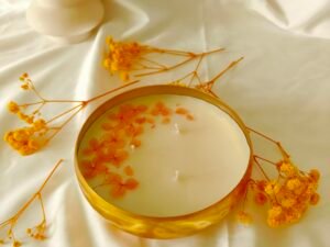 Golden Bloom- Scented Soy Candle