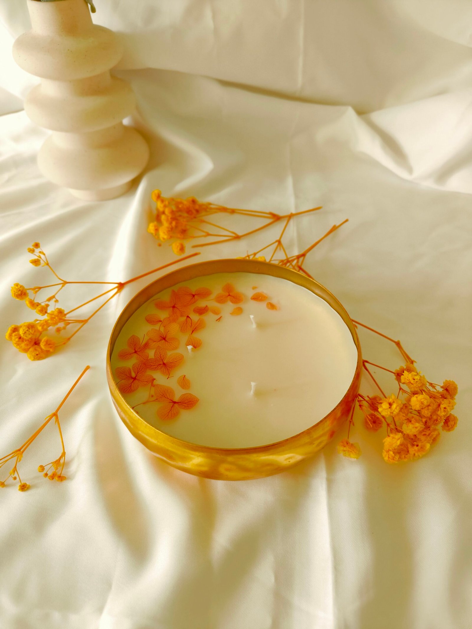 Golden Bloom- Scented Soy Candle