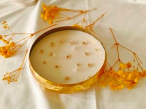 Tranquil Bloom – Scented Soy Candle.