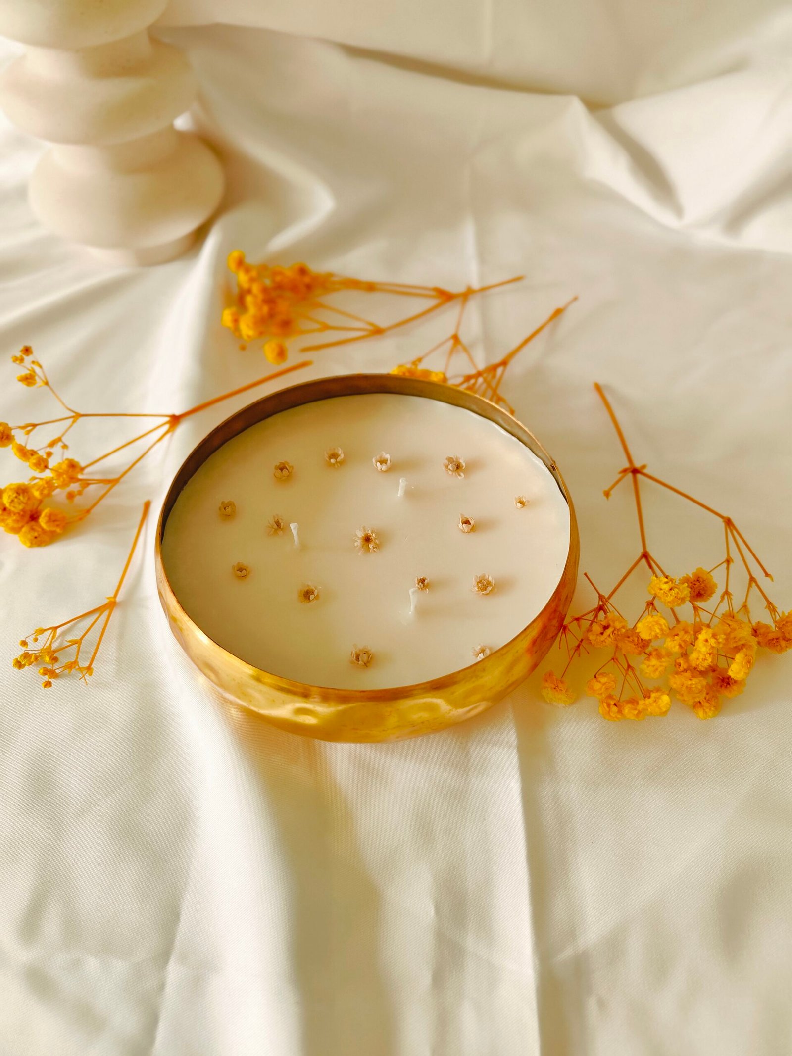 Tranquil Bloom – Scented Soy Candle.