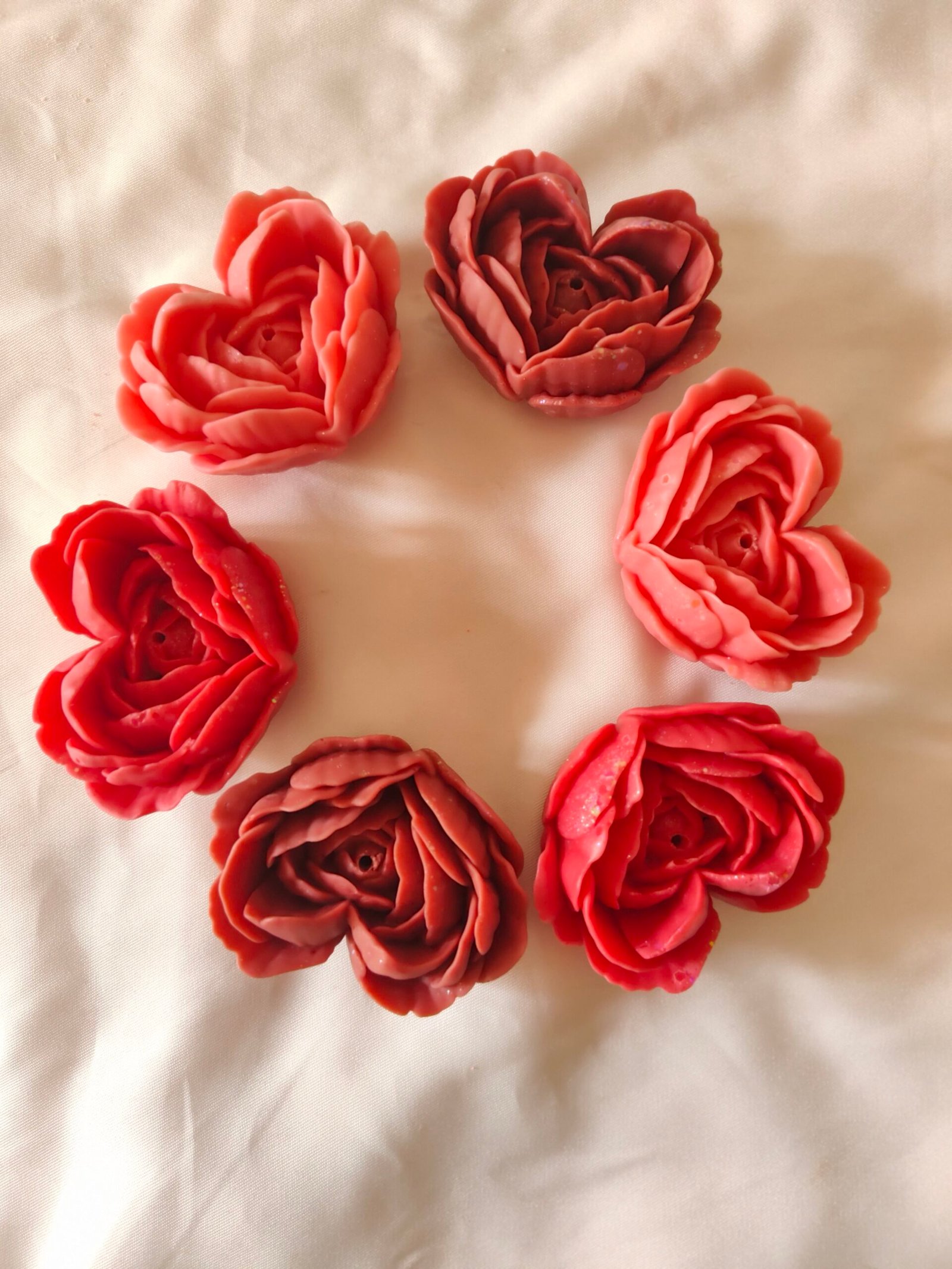 Peony Heart – Scented Soy Candle.