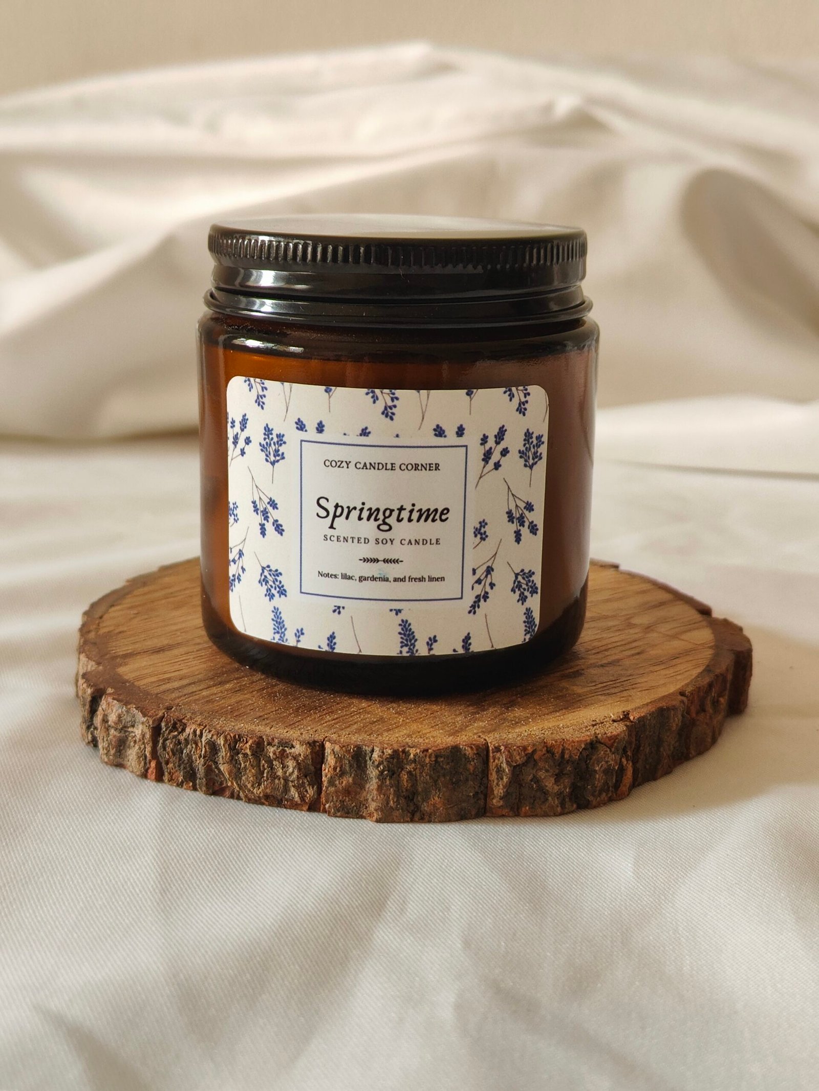 Springtime- Scented Soy Candle