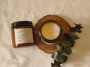 Lemongrass Bliss – Scented Soy Candle