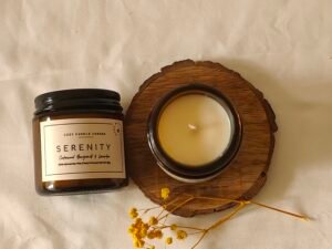 Serenity – Scented Soy Candle.