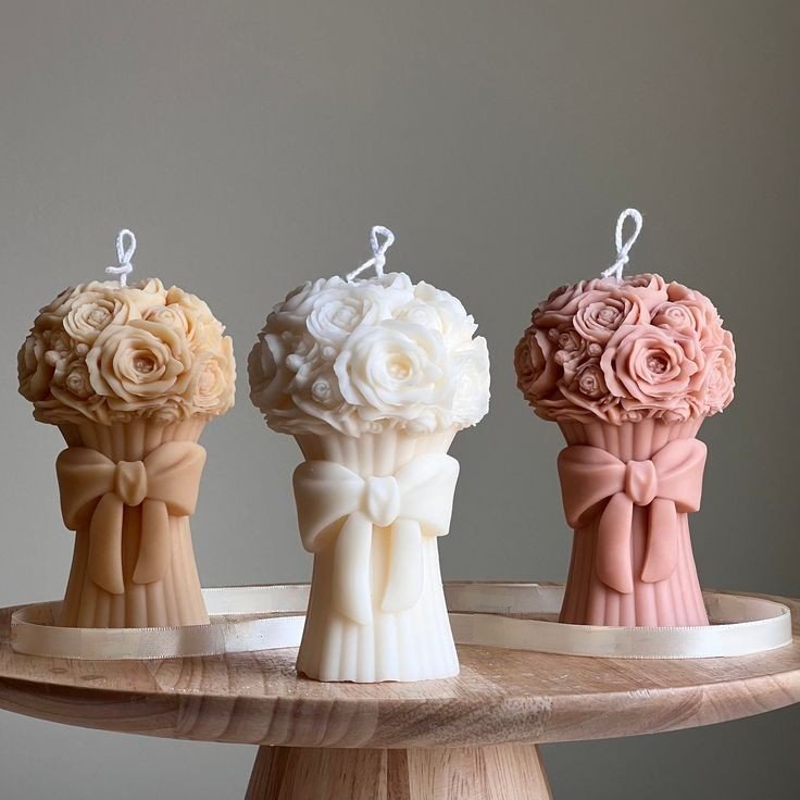 Flower Bouquet – Scented Soy Candle.