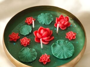 Lotus Pond– Scented Soy Candle.
