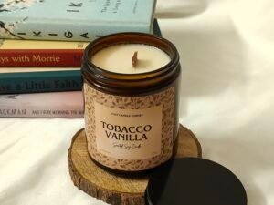 Tobacco Vanilla – Scented Soy Candle